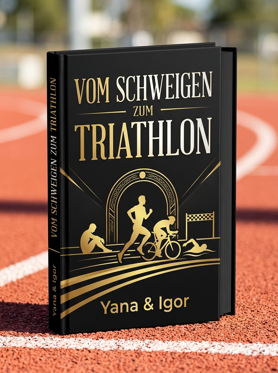 Handbuch Cover: Vom Schweigen zum Triathlon